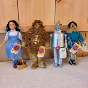 Wizard of Oz 13" Dolls 1987 Hamilton Gifts Presents